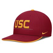 USC Trojand Cardinal Block Engineered Sideline Pro Flatbrim Snapback Hat